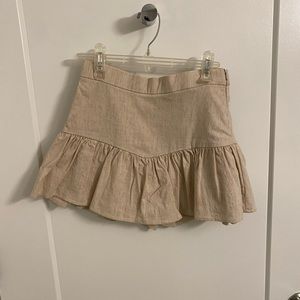 Zara mini skirt with built in shorts